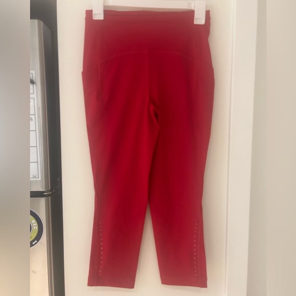 Lululemon Red Leggings
